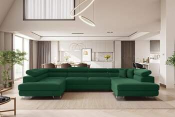 Kaiser Möbel - Corner Sofa with