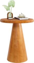LAPTAIN Small Wooden Side Table Rustic