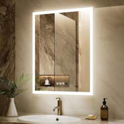 LED Bathroom Mirror, Makeup Mirror, Wall