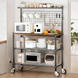 Leteuke Baker`s Rack with Socket &