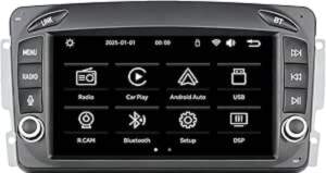 Linux auto radio priekš Mercedes Benz