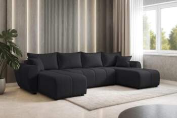 Malatya U Couch with Sleep Function