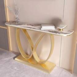 Marble Console Table, Modern Console Table