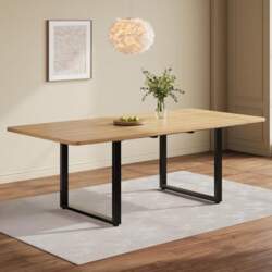 Merax Extendable Dining Table 140/180/220×80 cm