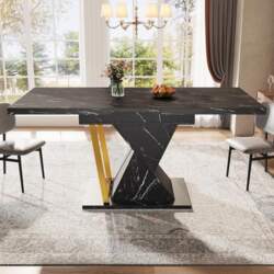 Merax Extendable Dining Table, Kitchen Table