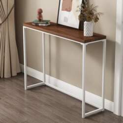 Metal Frame Console Sofa Table Modern