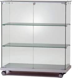 MHN Half-Height Glass Display Case without
