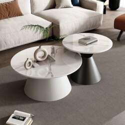 Mid-Century Nesting Design Coffee Table Set