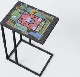 Minecraft Side Table Column Table Bedside