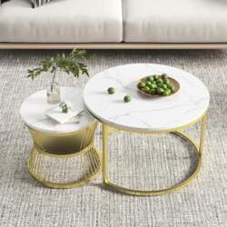 Modern Coffee Table Set of 2