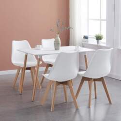 Modern Dining Table Set, Furniture, Rectangular