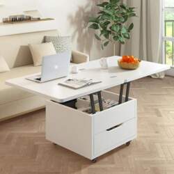 Modern Extendable Coffee Table with 360°