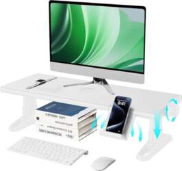 Monitor Stand, Height Adjustable Monitor Raiser