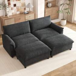 Mrwoo Modular Cloud Corner Sofa, Deep