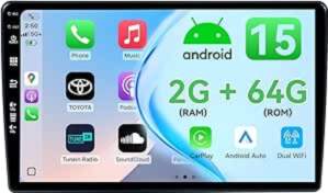 MSD 2+64G ekrāns Auto radio priekš