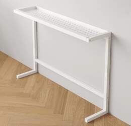 Narrow Console Sofa Table, Long Metal