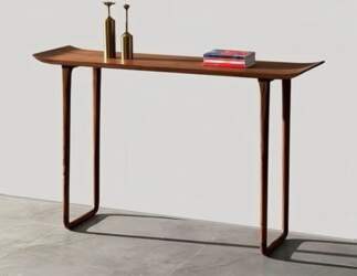 Narrow Console Table, Made of Solid
