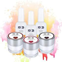 ND24 NailDesign Premium Bundle Red Illusion
