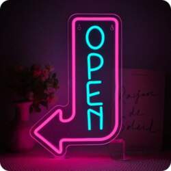 Noxet Open Arrow Neon Sign LED