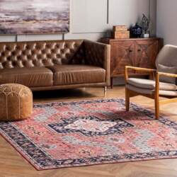NuLOOM Amber Aztec Pattern Ultra Thin