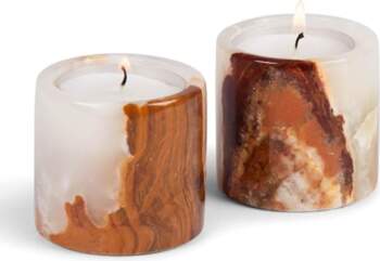 Onyx Marble Tea Light Holder 2