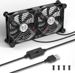 OTraki 120 mm USB ventilators datora