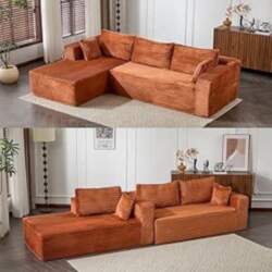 PixelPilot Corner Sofa L-Shape Sofa with