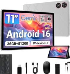 Planšetdators 11 collu Android 16, 36GB