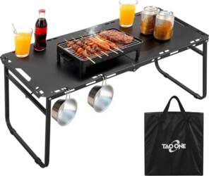 Portable Folding Table, Low Camping Table