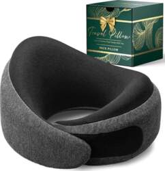 Proglobe Ash Black Memory Foam ceļojuma