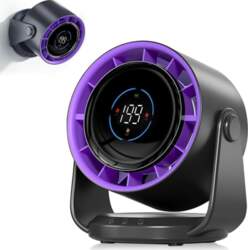 PTHTECHUS galda ventilators, spēcīga gaisa plūsma