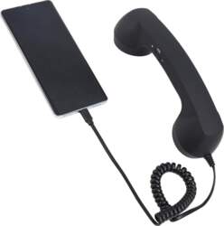 Retro tālruņa austiņa iPhone/Android, C tipa
