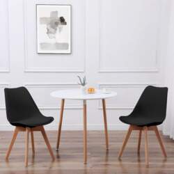 Round Dining Table with 2 Chairs