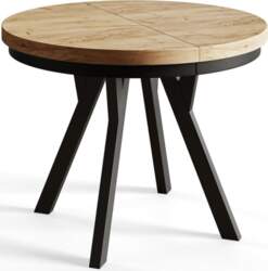 Round Extendable Dining Table - Modern