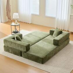 Sapgaks Modular Chenille Sofa Compression Sofa