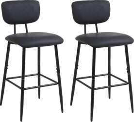 Set of 2 Bar Stools with
