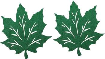 Set of 2 Maple Leaf Place