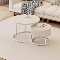 Set of 2 Stackable Coffee Tables