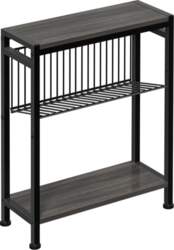 Side Table for Small Space, 3-Tier