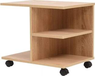 Side Table Sofa Table with Wheels
