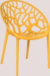SKLUM Ores Stackable Dining Chair Mustard
