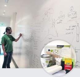 Smart Whiteboard Colour 2 m² White