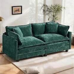 SoarFlash Modern Sofa with Armrests Chenille