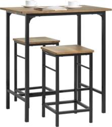 SoBuy Dining Set 3-Piece Dining Table