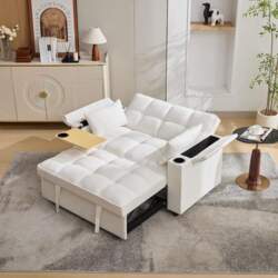 Sofa Bed 3-in-1 Extendable Sofa Bed