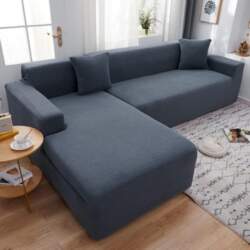 Sofa Throw, Elastic Sofa Cover, Corn