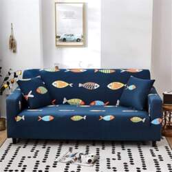 Sofa Throws, Elastic Sofa Cover, 1