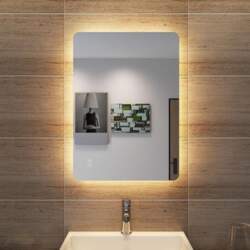 Sonni Bathroom LED Wall Mirror, Rectangular