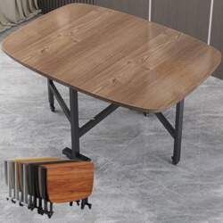 Space-saving Folding Dining Table with Chairs