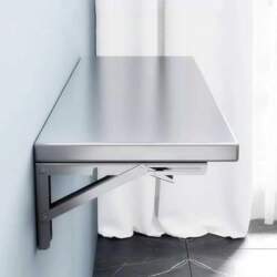 Stainless Steel Folding Wall Table Foldable